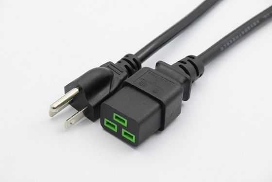セリウム黒いASIC抗夫の部品、電源コード1.5メートルのM21s Antminerの