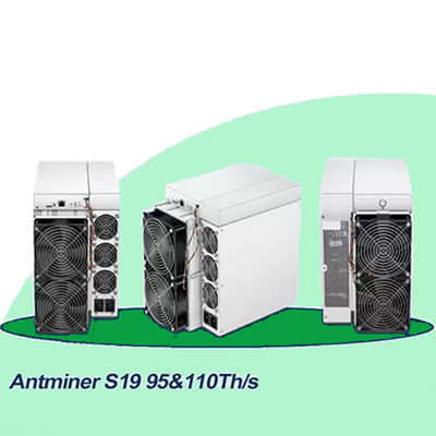 プロAntminer S19 BTC Bitcoin Asic抗夫S19pro第90第95 100th 110th Blockchainの採掘機