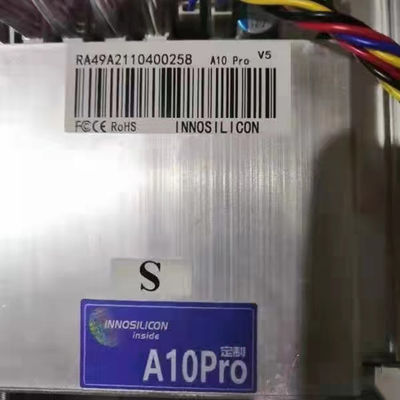 Innosilicon A10pro 7g 720m 1300W、12V Equihash Asic抗夫