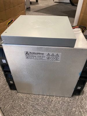 Blockchian Asic抗夫機械Avalon A1246 83t 3150W SHA256 Algorythm