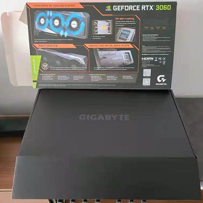 3ファンの写実的なビデオ カードNVIDIAのギガバイトRTX 3060の賭博OC 12G GDDR6