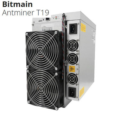 採鉱のbitcoin 3344W力SHA256 AlgorythmのためのBitmain Antminer T19 88t BTC Asic機械blockchain抗夫